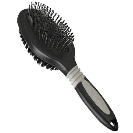 Flamingo Groo’Me Bristle Brush&Pin L ФЛАМІНГО ГРУМІ БРІСТЛ ЩІТКА ДВУСТОРОННЯ для собак , велика