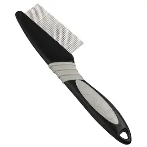 Flamingo Groo’Me Comb Fine ФЛАМІНГО ГРУМІ ГРЕБІНЕЦЬ для собак, екстра густі зубці