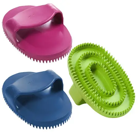 Flamingo Ruber Oval Brush ФЛАМІНГО МАСАЖНА ЩІТКА овальна гумова для собак