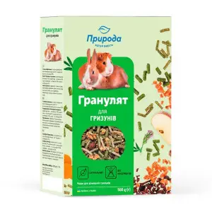 Корм для гризунів Природа Гранулят, 500 г (PR241565)