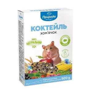 Корм для гризунів Природа Коктейль Хом'ячок, 500 г (PR740046)