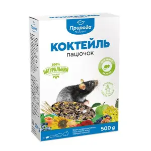 Корм для гризунів Природа Коктейль Пацючок, 500 г (PR740043)