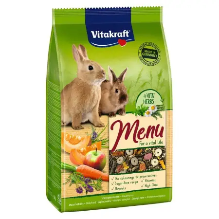 Корм для кроликів Vitakraft Premium Menu Vital, 1 кг (29219)