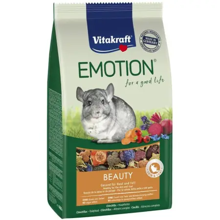 Корм для шиншил Vitakraft Emotion Beauty Selection, 600 г (31462/33758)