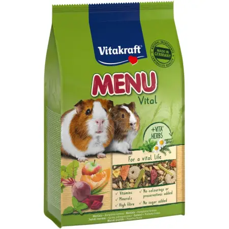 Корм Vitakraft Premium Menu Vital для декоративних гризунів та морських свинок 400 г