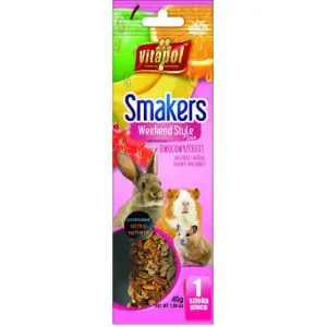 Ласощі Vitapol Smakers Box для гризунів зі смаком фруктів, 45 г