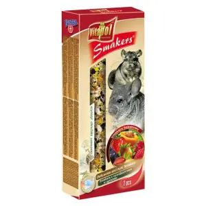 Ласощі Vitapol Smakers для шиншил, сухофрукти і горіхи, упаковка 2 шт