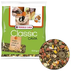 Versele-Laga Classic Cavia ВЕРСЕЛЕ-ЛАГА КЛАСІК КАВІА корм з вітаміном C для морських свинок , 500 г