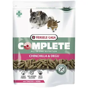 Versele-Laga Complete Chinchilla & Degu ВЕРСЕЛЕ-ЛАГА КОМПЛІТ ШИНШИЛА ДЕГУ корм для шиншил та дегу , 0.5 кг