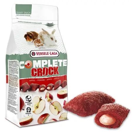 Versele-Laga Complete Crock Apple ВЕРСЕЛЕ-ЛАГА КОМПЛІТ ЯБЛУКО ласощі для кроликів та гризунів 50 г
