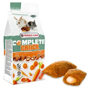 Versele-Laga Complete Crock Carrot ВЕРСЕЛЕ-ЛАГА КОМПЛІТ МОРКВА ласощі для кроликів та гризунів, 50 г