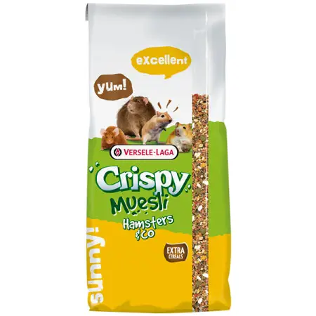 Versele-Laga Crispy Muesli Hamster корм для хом`яків, щурів, мишей, піщанок 20 кг.