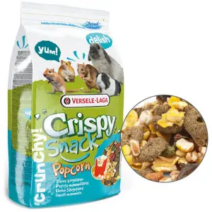 Versele-Laga Crispy Snack Popcorn додатковий корм ласощі для гризунів 650 г
