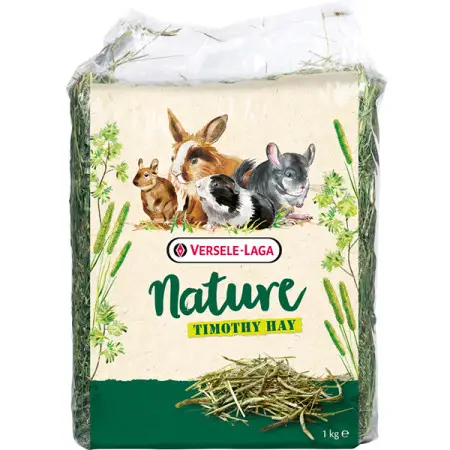 Versele-Laga Nature Timothy Hay НАТЮР СІНО ТИМОФІЇВКИ корм для кроликів, гризунів , 1 кг.