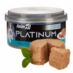 АнимАлл Платинум влажный корм для кошек. нежный паштет из тунца 70 г