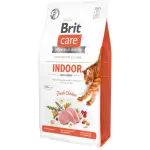 Сухой корм Brit Care Cat GF Indoor Anti-stress для кошек, постоянно живущих в помещении, курица, 7 кг