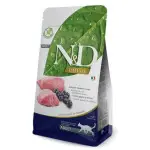 Беззерновий сухий корм Farmina N&D Grain Free Prime Lamb & Blueberry Adult для дорослих кішок ягня, чорниця 1,5 кг