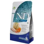Беззерновой сухой корм Farmina N&D Ocean Kitten для котят и беременных кошек треска, креветки, тыква и дыня 5 кг