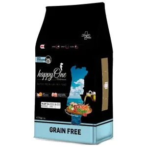Беззерновий сухий корм happyOne Mediterraneum Sterilized Cat Fresh Meat для стерилізованих кішок зі свіжим м’ясом 7 кг