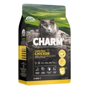 Charm Cage-Free Chicken ЧАРМ КУРКА ВІЛЬНОГО ВИГУЛУ сухий беззерновий холістик корм для котів 5,4 кг