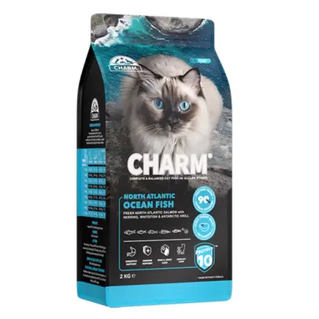 Charm North Atlantic Ocean Fish ЧАРМ ПІВНІЧНОАТЛАНТИЧНА РИБА сухий беззерновий холістик корм для котів 2 кг