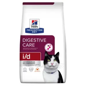 Hill’s PRESCRIPTION DIET i/d Сухий корм для котів догляд за травленням, з куркою, 8 кг