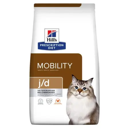Hill’s PRESCRIPTION DIET j/d Сухий корм для котів догляд за суглобамив, з куркою, 1,5 кг