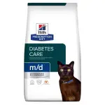 Hill’s PRESCRIPTION DIET m/d Сухий корм для котів при цукровому діабеті, з куркою, 3 кг