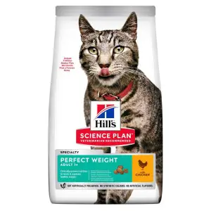 Hill's Science Plan Adult Perfect Weight Сухий корм для підтримання оптимальної ваги дорослих котів, з куркою, 1,5 кг