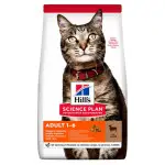 Hill's Science Plan Adult Сухий корм для дорослих котів, з ягням, 0,3 кг