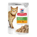 Hill's Science Plan Mature Adult 7+ Senior Vitality Вологий корм для зрілих котів від 7 років, з куркою, пауч, 85г
