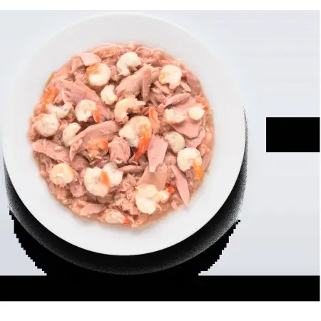 Консервы GRANDORF для кошек Филе тунца с креветками 70 г