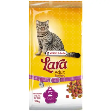 Lara Adult Sterilized ЛАРА СТЕРІЛАЙЗИД сухий преміум корм для кастрованих котів та стерилізованих кішок , 10 кг