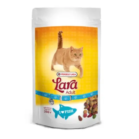 Lara Adult with Salmon ЛАРА ЛОСОСЬ сухий преміум корм для котів 350г