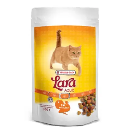 Lara Adult with Turkey & Chicken ЛАРА ІНДИЧКА КУРКА сухий преміум корм для котів 350г