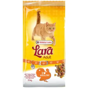 Lara Adult with Turkey & Chicken ЛАРА ІНДИЧКА КУРКА сухий преміум корм для котів , 10 кг