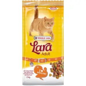 Lara Adult with Turkey & Chicken ЛАРА ІНДИЧКА КУРКА сухий преміум корм для котів , 2 кг