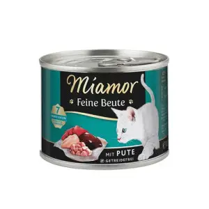 Miamor Feine Beute mit Pute МІАМОР ФАЙНЕ БАЙТЕ ІНДИЧКА беззерновий повнораціонний вологий корм для котів 185 г