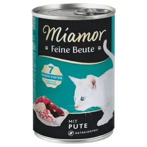 Miamor Feine Beute mit Pute МІАМОР ФАЙНЕ БАЙТЕ ІНДИЧКА беззерновий повнораціонний вологий корм для котів 400 г
