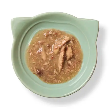 Natural Kitty Meat Lover mackerel and tuna in gravy, влажный полнорационный корм для кошек с диким тунцем и скумбрией в соусе, 70гр