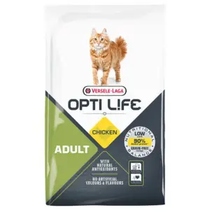 Opti Life Adult ОПТІ ЛАЙФ ДОРОСЛИЙ беззерновий сухий суперпреміум корм для котів 7,5 кг