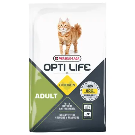 Opti Life Adult ОПТІ ЛАЙФ ДОРОСЛИЙ беззерновий сухий суперпреміум корм для котів 7,5 кг
