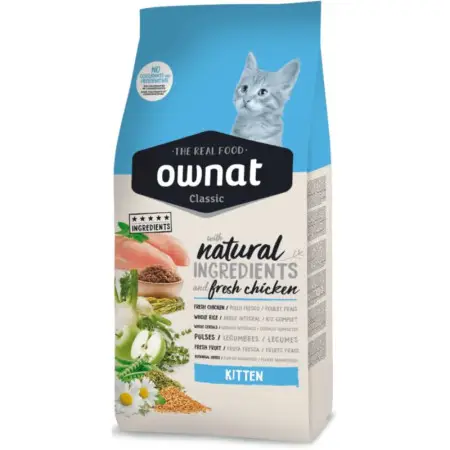 Ownat Classic Kitten Сухий корм для кошенят, з куркою, 400 г
