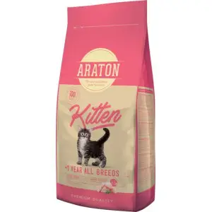 Повноцінний сухий корм для кошенят Araton Kitten 15кг