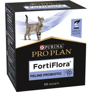 Пробіотик для підтримки мікрофлори ШКТ у котів та кошенят Pro Plan FortiFlora Probiotic, 30 х 1 г