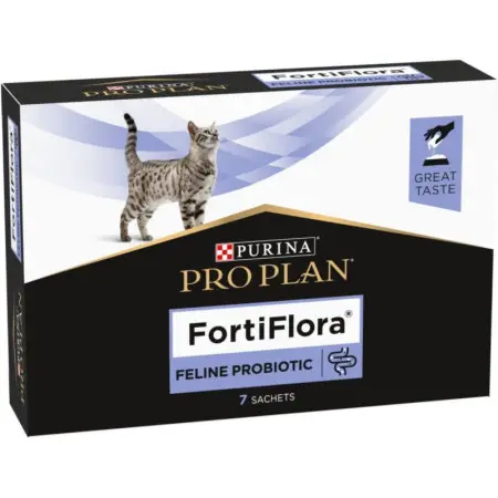 Пробіотик для підтримки мікрофлори ШКТ у котів та кошенят Pro Plan FortiFlora Probiotic, 7 х 1 г