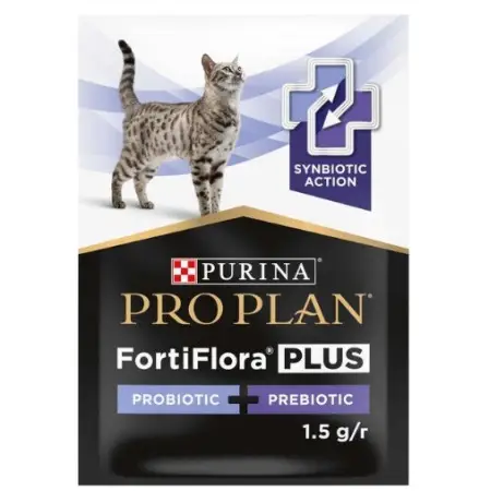 Пробіотик для підтримки мікрофлори ШКТ у котів та кошенят Pro Plan FortiFlora Probiotic Plus , 30 х 1,5 г