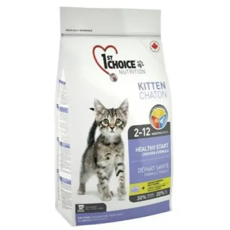 Сухий корм 1st Choice Kitten Healthy Start для кошенят 2,72 кг