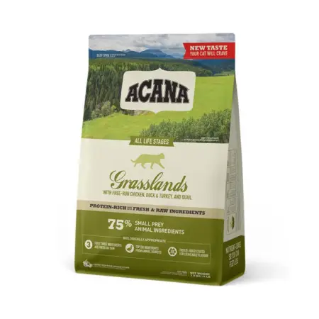 Сухий корм ACANA Grasslands Cat для котів всіх порід та всіх стадій життя 1,8 кг