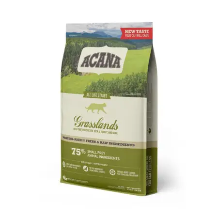 Сухий корм ACANA Grasslands Cat для котів всіх порід та всіх стадій життя 4,5 кг